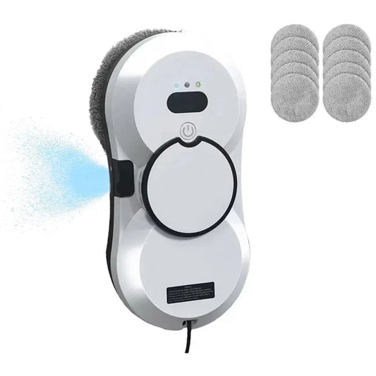 5600Pa Smart Window Cleaning Robot, Ultra-Thin Auto Glass Cleaner with Remote for Home & Office eprolo