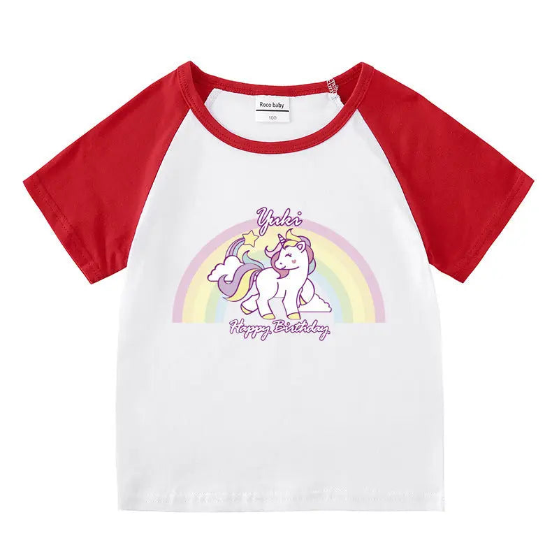 Children's summer short sleeved T-shirt eprolo