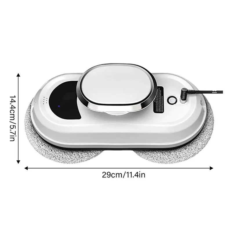 5600Pa Smart Window Cleaning Robot, Ultra-Thin Auto Glass Cleaner with Remote for Home & Office eprolo