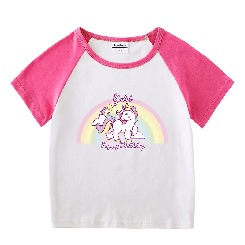 Children's summer short sleeved T-shirt eprolo