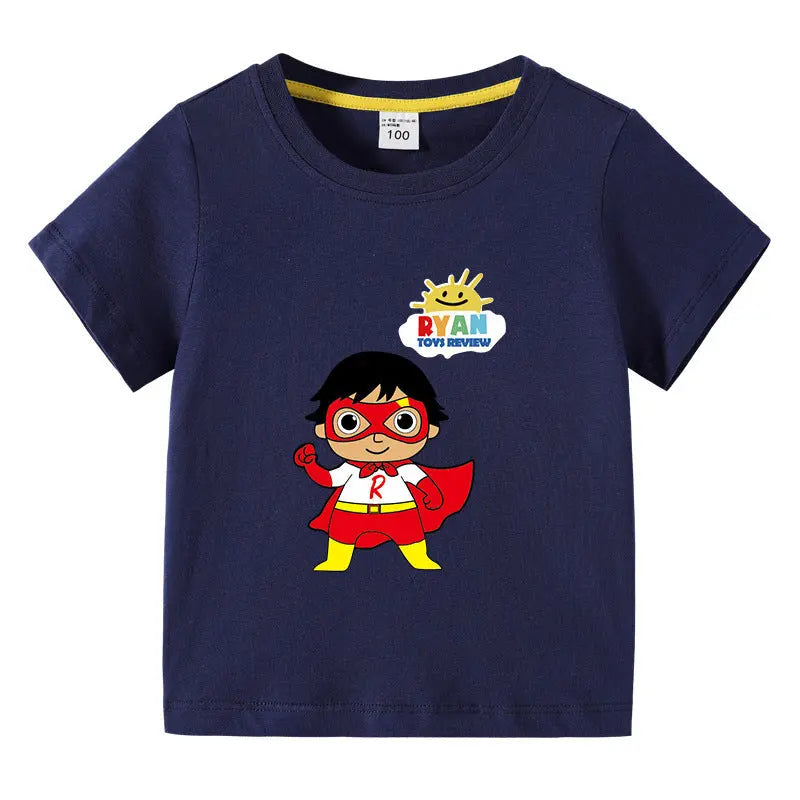 Children's summer clothing short sleeved T-shirt eprolo