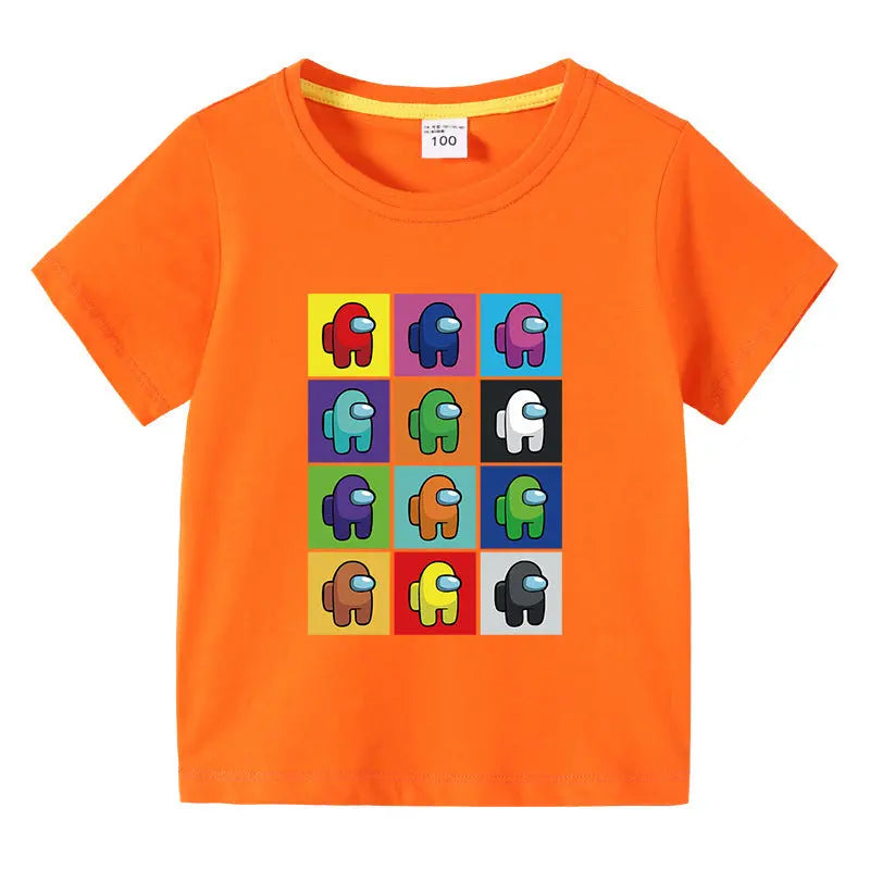 Children's summer short sleeved T-shirt eprolo