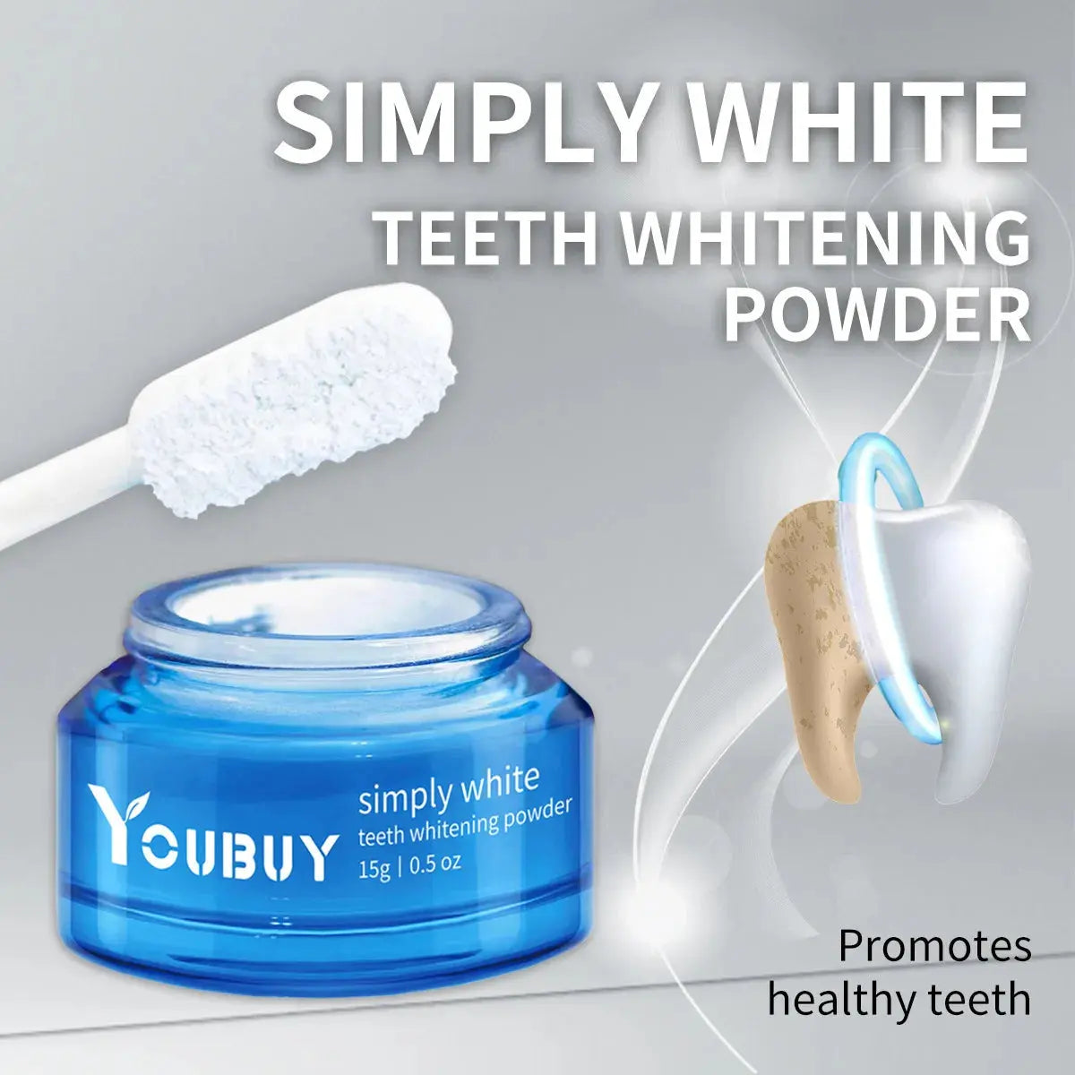 YOUBUY Teeth Whitening Brightening Powder My Store