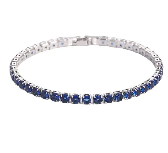 Micro Zircon Tennis Bracelet Set – Hip Hop Copper Bracelet in Gold & Platinum, 6 Colors My Store