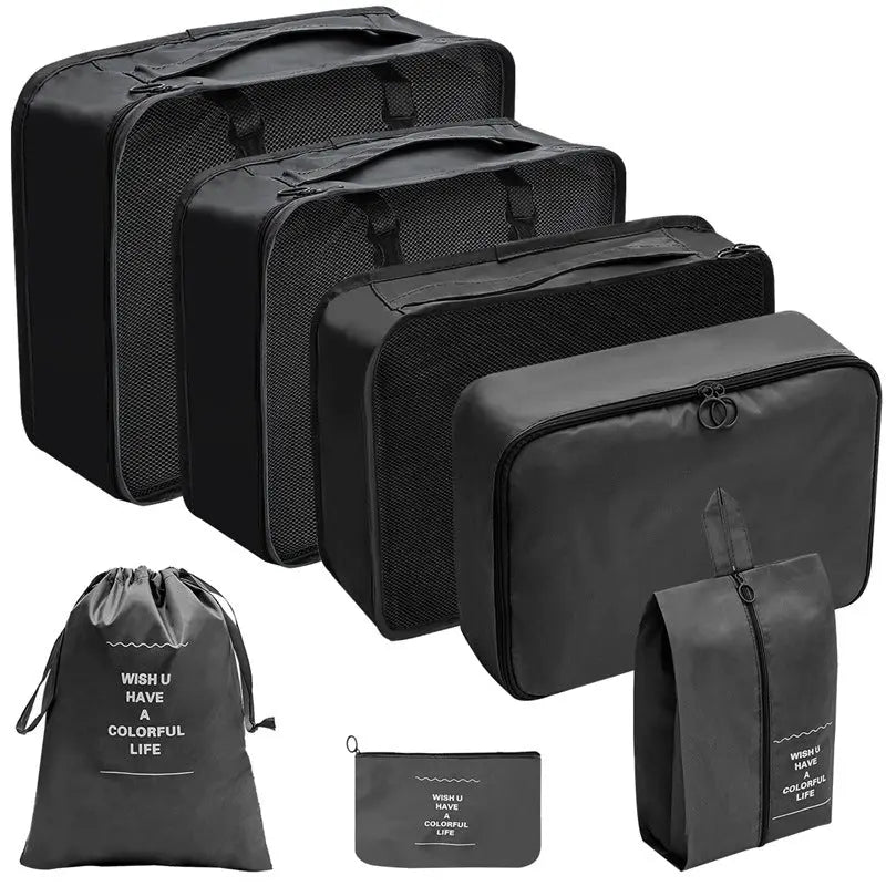 7PCS Packing Cubes for Suitcase – Travel Organizer & Storage Bag Set, Luggage Essentials eprolo
