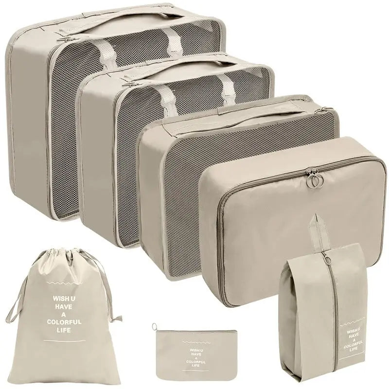 7PCS Packing Cubes for Suitcase – Travel Organizer & Storage Bag Set, Luggage Essentials eprolo