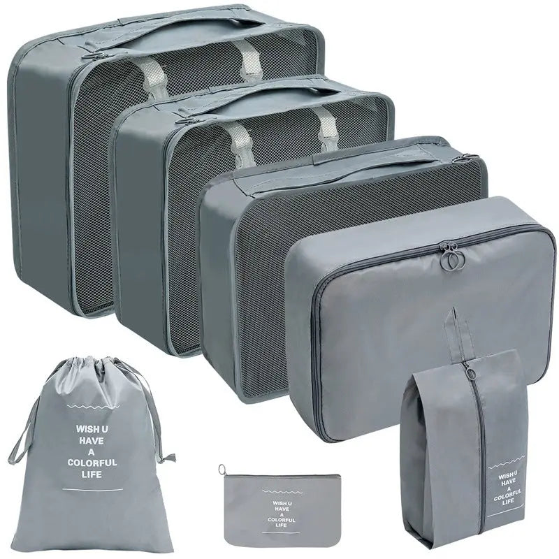 7PCS Packing Cubes for Suitcase – Travel Organizer & Storage Bag Set, Luggage Essentials eprolo