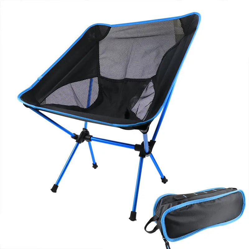 Travel Ultralight Folding Chair Superhard High Load Outdoor Camping Chair Portable Beach Hiking Picnic Seat Fishing Tools Chair eprolo