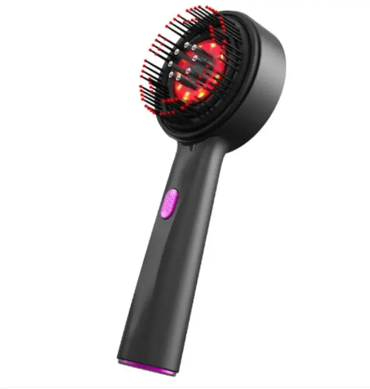 Electric Massage Comb Home Scalp Drain Comb Red Light Anti-slip Hair Care Multi-functional Massage Comb MyStore