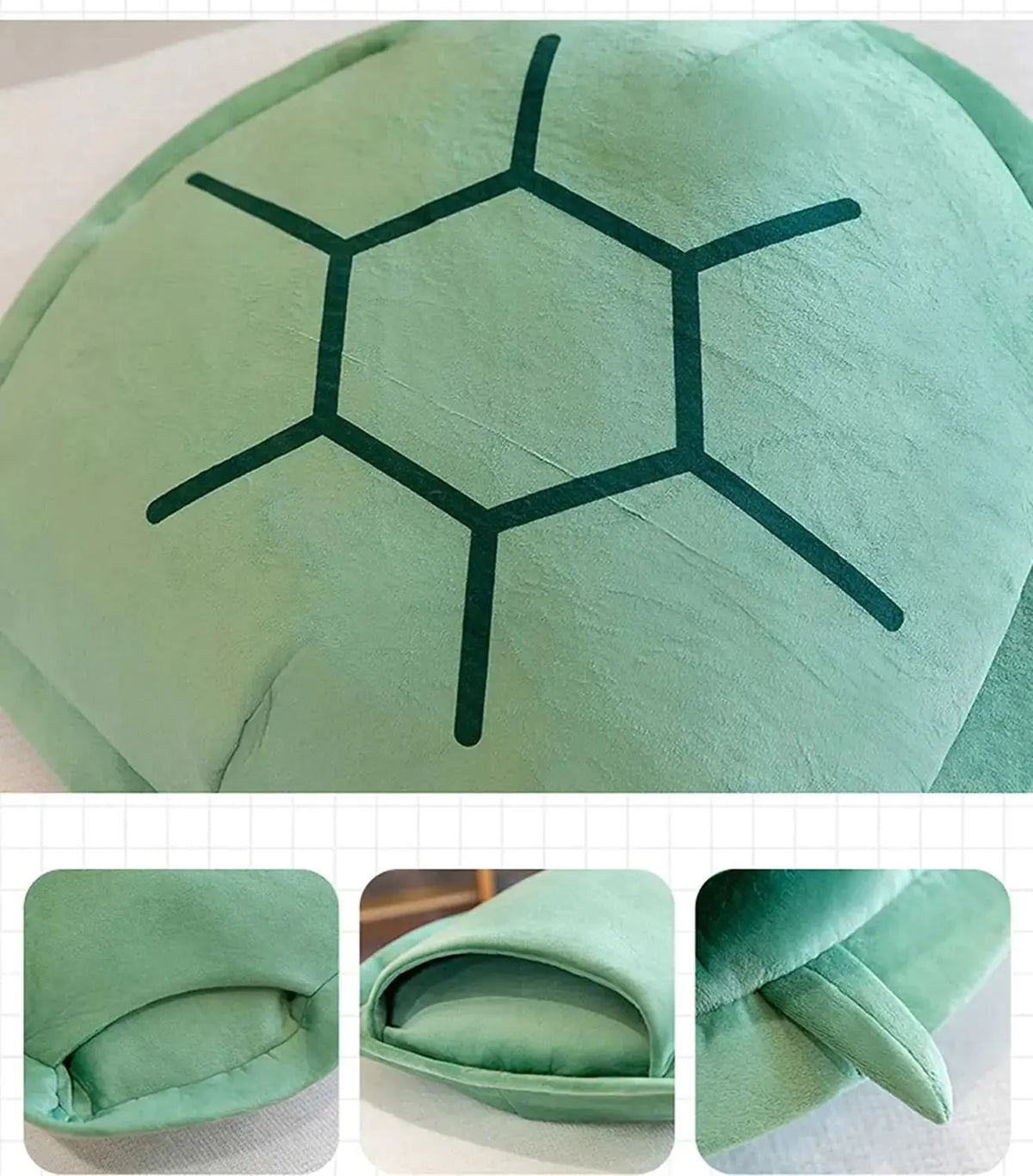 Green Wearable Turtle Shell Pillows My Store