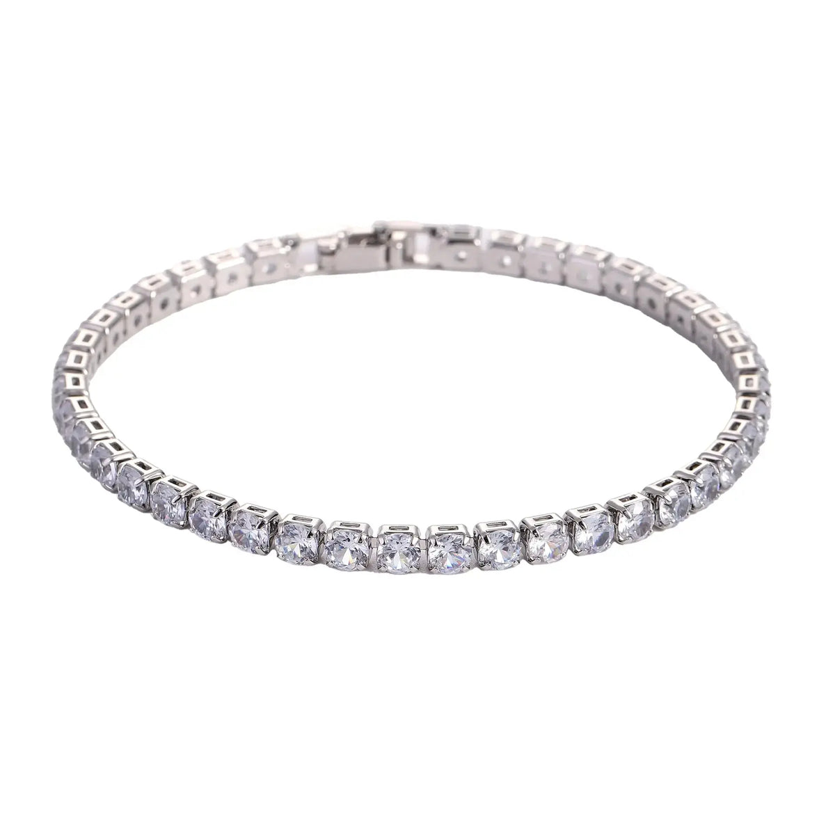 Micro Zircon Tennis Bracelet Set – Hip Hop Copper Bracelet in Gold & Platinum, 6 Colors My Store