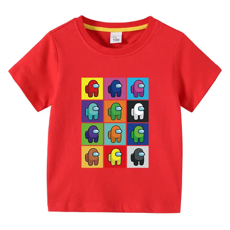 Children's summer short sleeved T-shirt eprolo