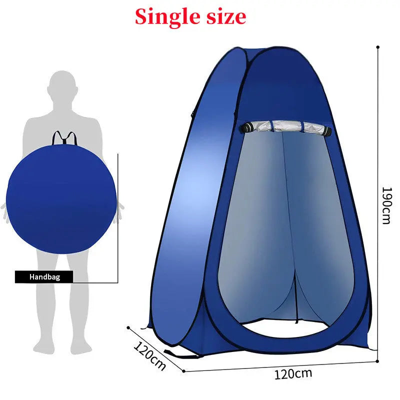 Portable Outdoor Camping Tent Shower Tent Simple Bath Cover Changing Fitting Room Tent Mobile Toilet Fishing Photography Tent eprolo