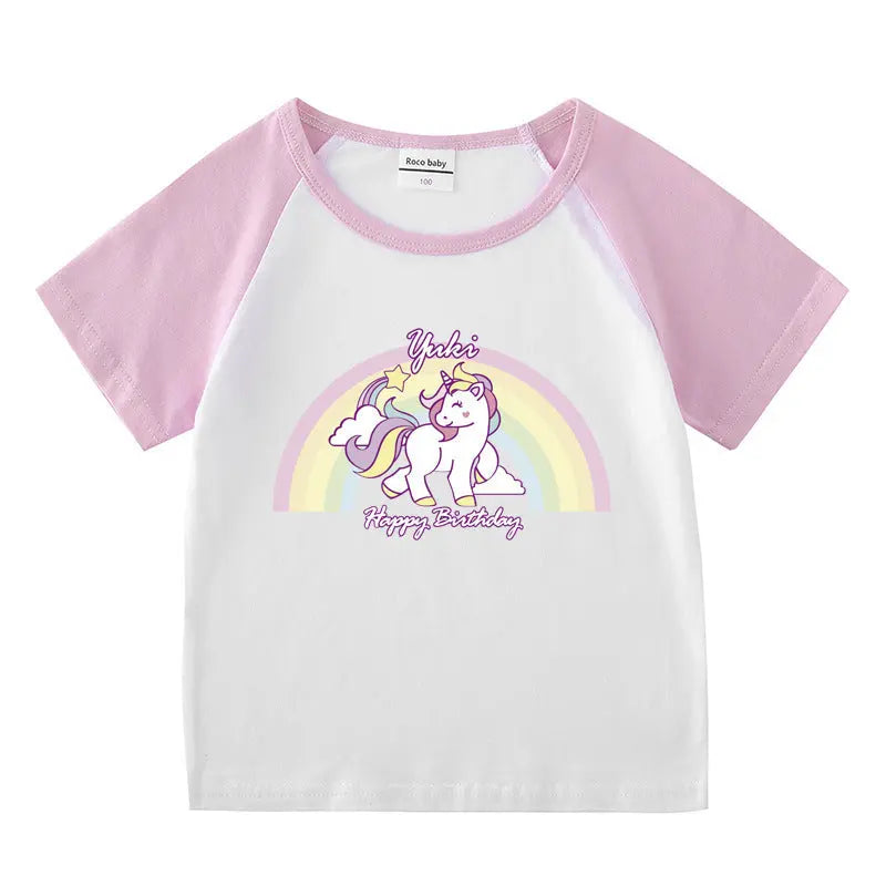 Children's summer short sleeved T-shirt eprolo