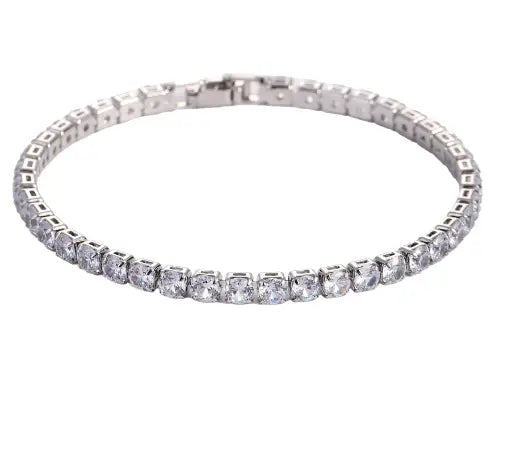Micro Zircon Tennis Bracelet Set – Hip Hop Copper Bracelet in Gold & Platinum, 6 Colors My Store
