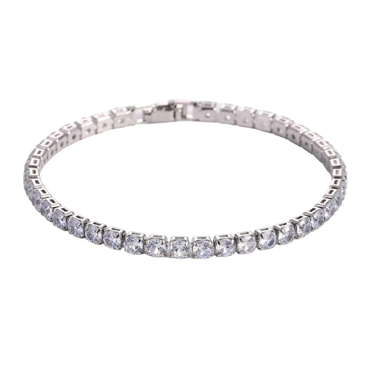 Micro Zircon Tennis Bracelet Set – Hip Hop Copper Bracelet in Gold & Platinum, 6 Colors My Store