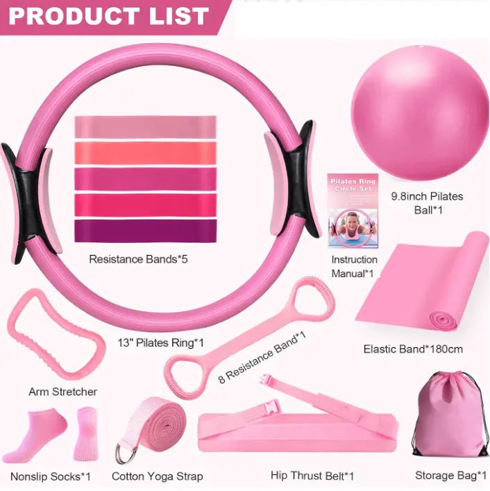 13-Piece Yoga & Pilates Set MyStore