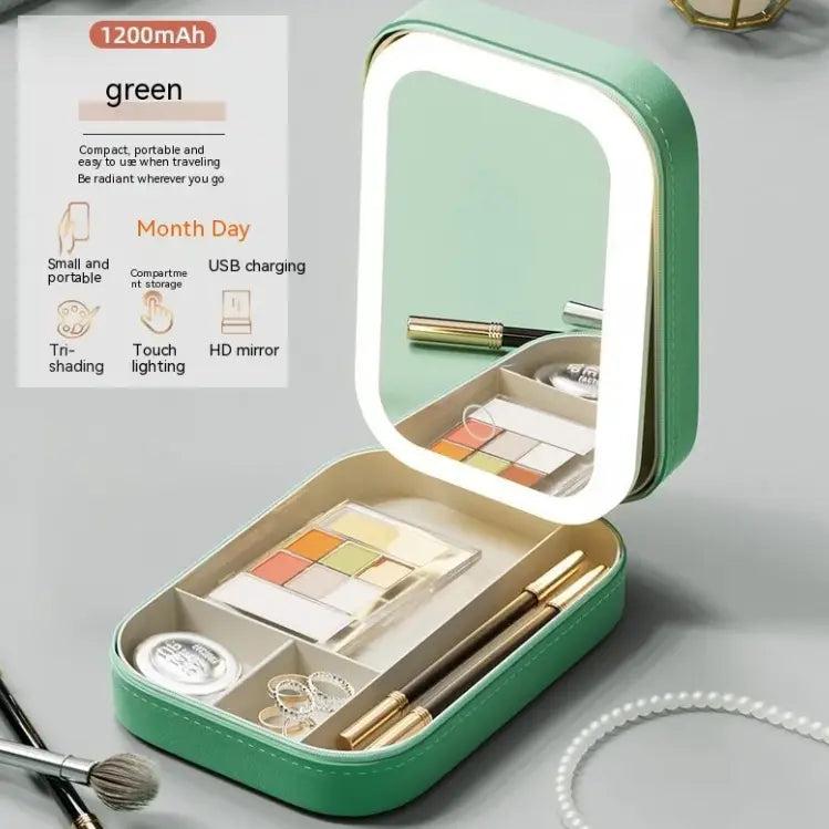 Makeup Storage Box With LED Light MyStore