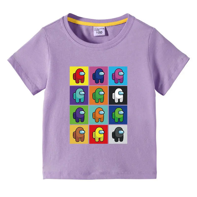 Children's summer short sleeved T-shirt eprolo