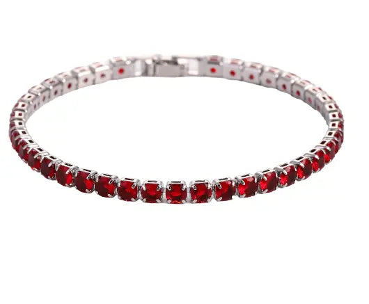 Micro Zircon Tennis Bracelet Set – Hip Hop Copper Bracelet in Gold & Platinum, 6 Colors My Store