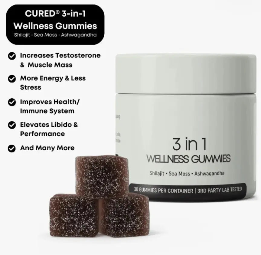 Shilajit 3-in-1 Gummies for Men My Store