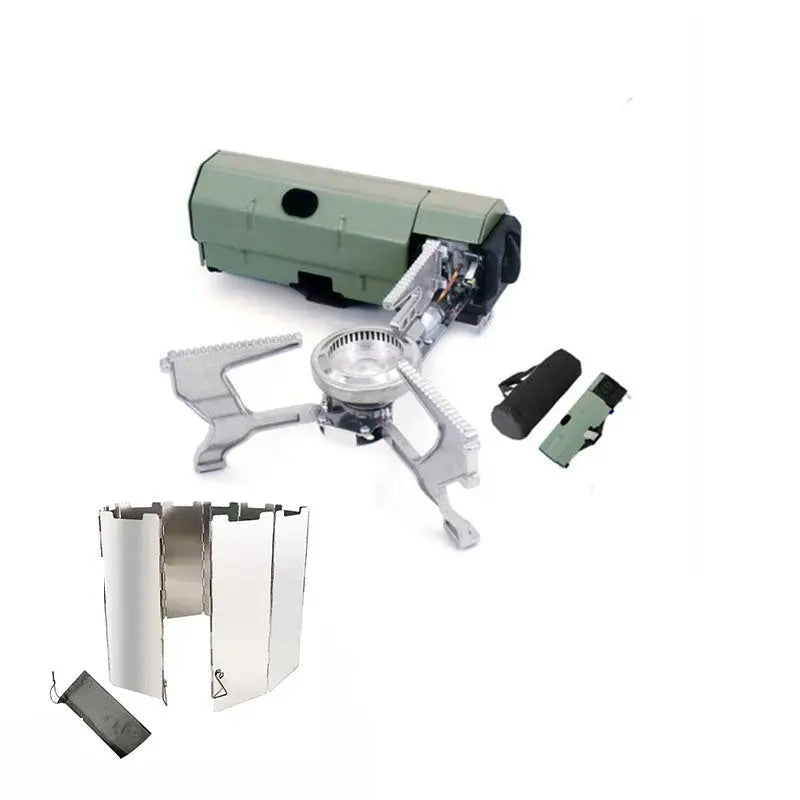Folding Card Stove Outdoor Camping Picnic Gas Stove Portable Hotpot Stove Tea Cooker eprolo