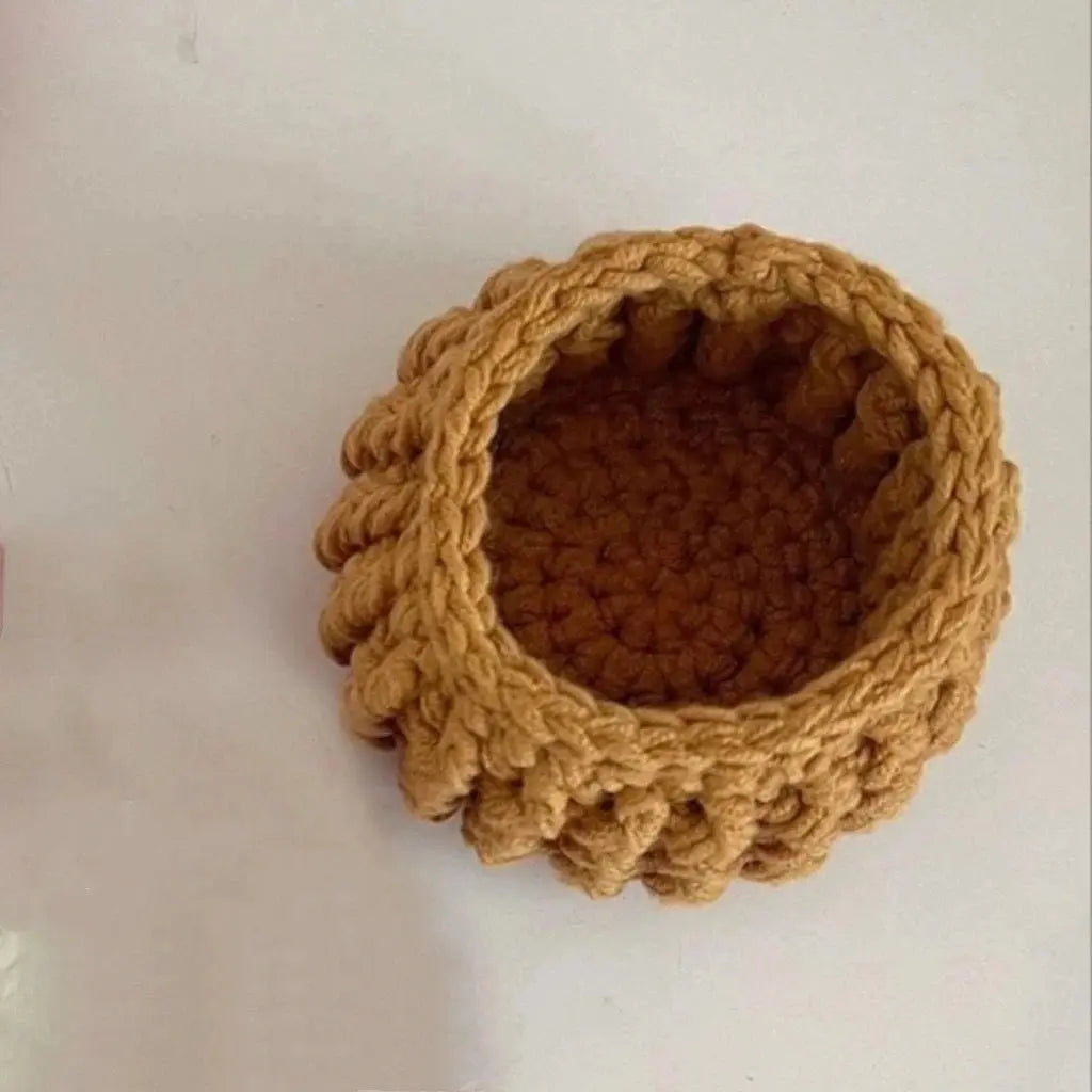Crochet Rose Coaster DIY Kit – All-in-One Beginner Craft Set with Acrylic Yarn My Store