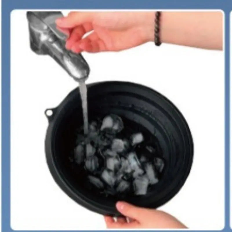 Collapsible Silicone Ice Basin MyStore
