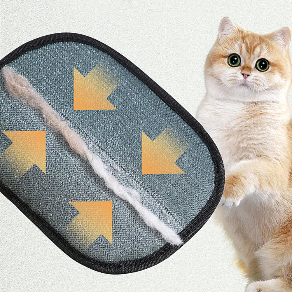 Pet Grooming Glove – Gentle Deshedding Mitt for Dogs & Cats, All Fur Lengths My Store