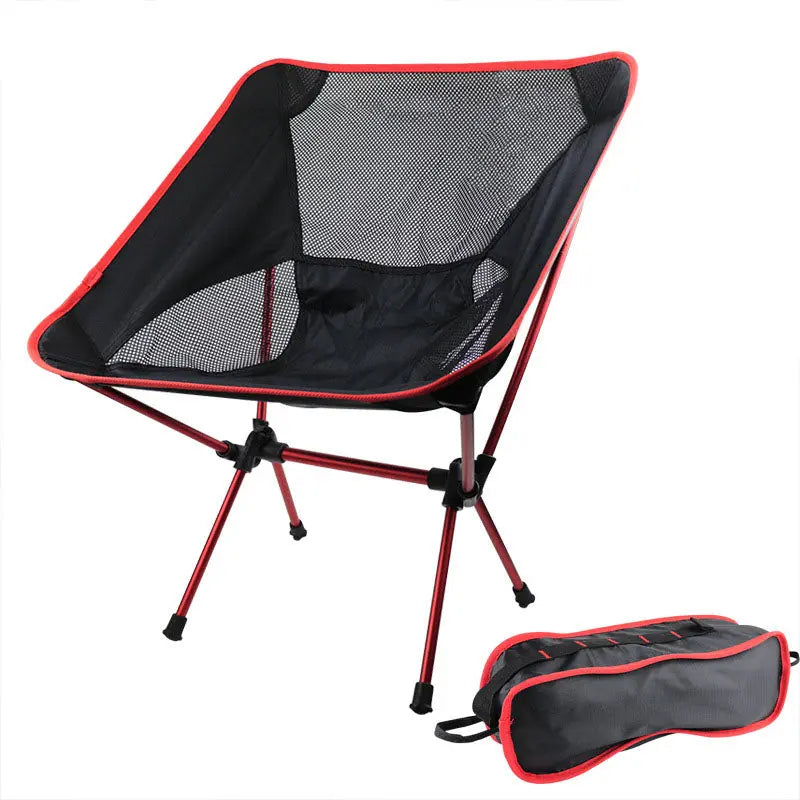 Travel Ultralight Folding Chair Superhard High Load Outdoor Camping Chair Portable Beach Hiking Picnic Seat Fishing Tools Chair eprolo