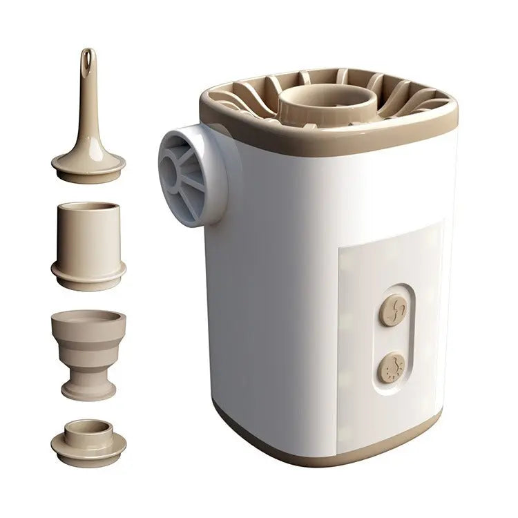 Inflation Pump Outdoor Camping Inflatable Pump Portable Mini Electric Pump Outdoor Supplies High-Power Portable Inflatable Pump eprolo