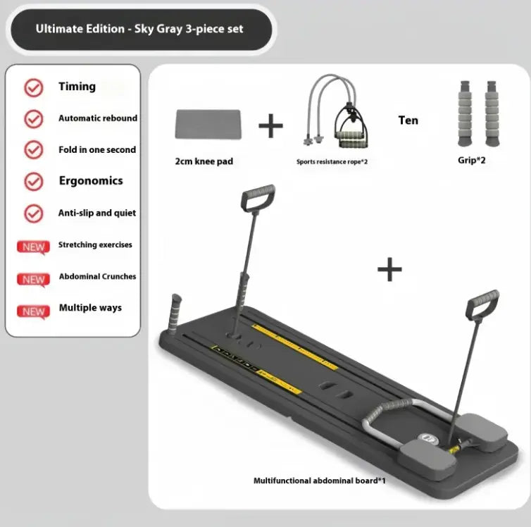 Household Abdominal Wheel Fitness Board MyStore