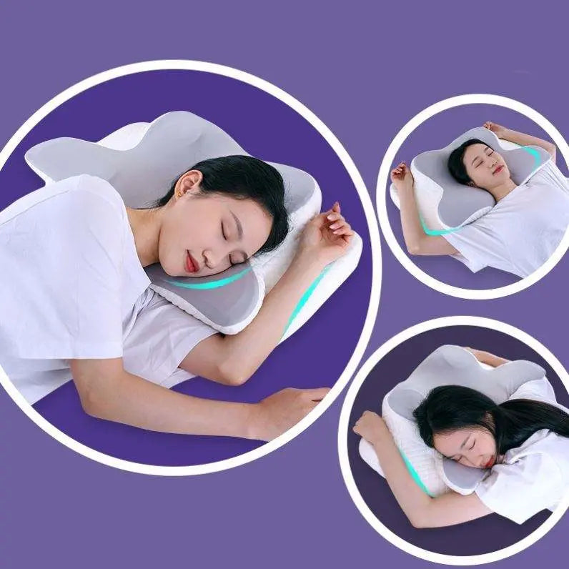 Ergonomic Cervical Pillow For Sleeping Orthopedic Support Pillows Odorless Contour Neck Pain Memory Foam Pillow eprolo
