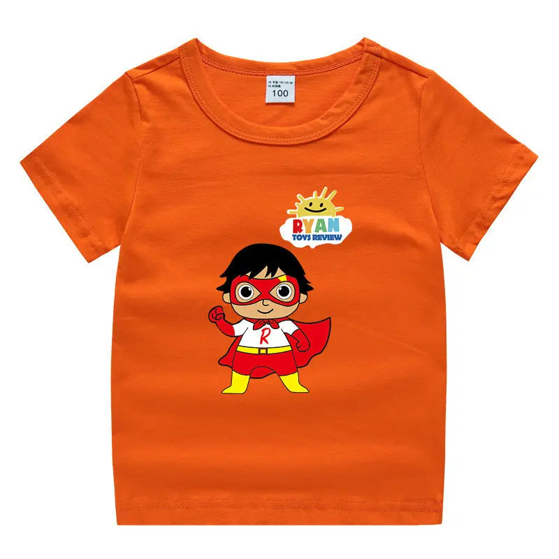 Cotton short sleeved round neck eprolo