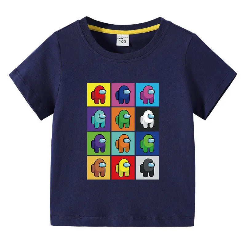 Children's summer short sleeved T-shirt eprolo