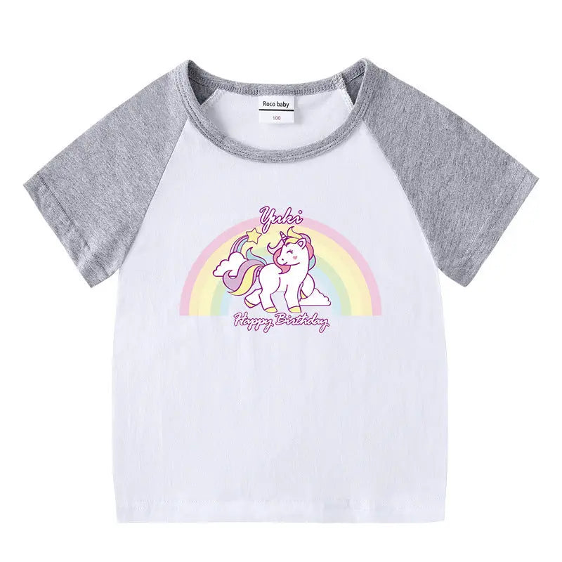 Children's summer short sleeved T-shirt eprolo