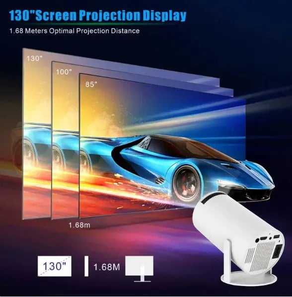 HY300 Pro Projector Home Theater My Store