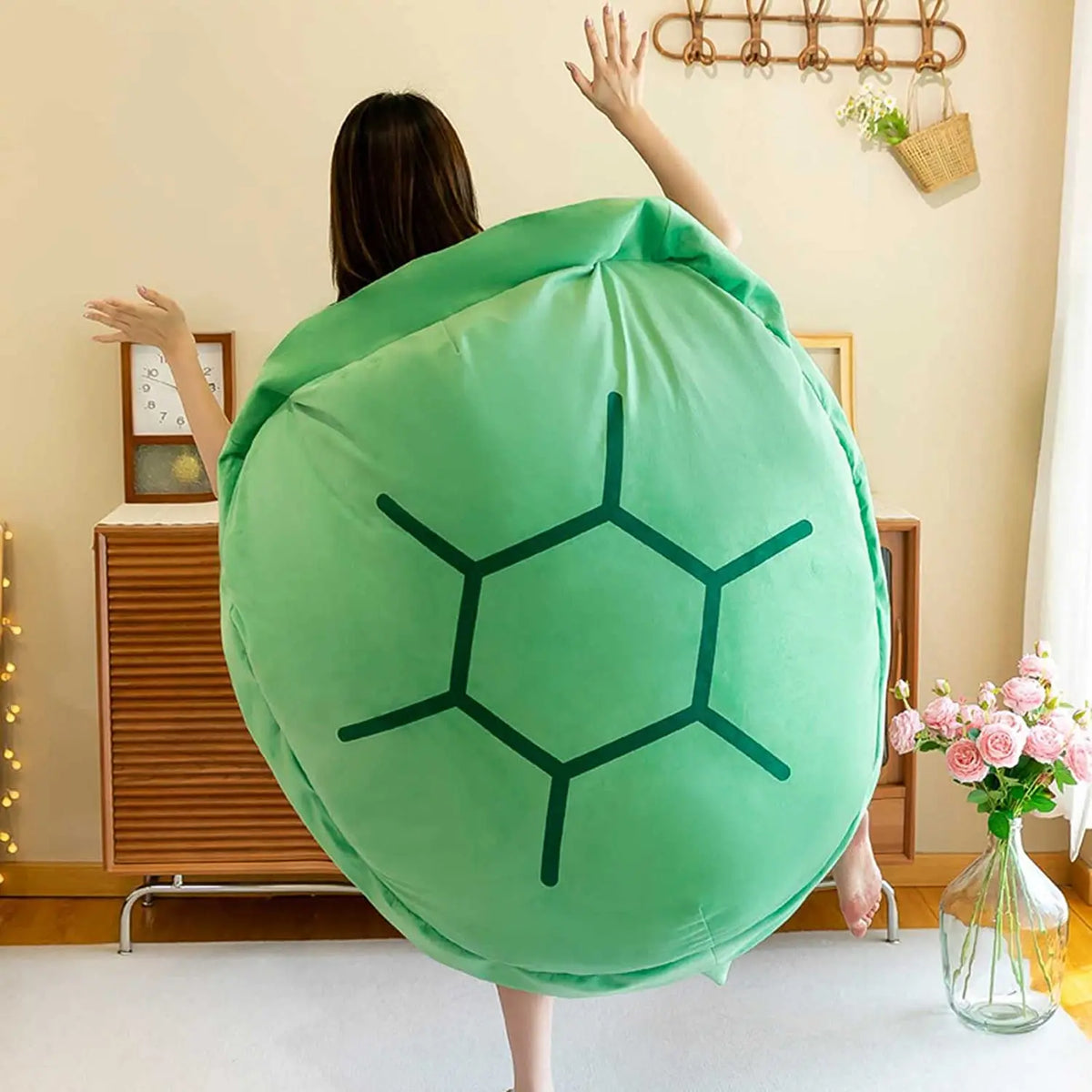 Green Wearable Turtle Shell Pillows My Store