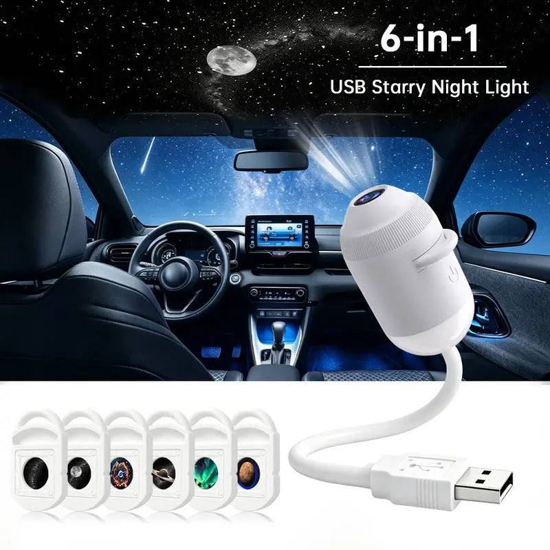 5D Holographic Galaxy & Ocean Projector – Smart LED Night Light with 24 Films for Bedroom & Party Décor eprolo
