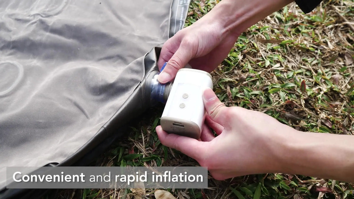 Inflation Pump Outdoor Camping Inflatable Pump Portable Mini Electric Pump Outdoor Supplies High-Power Portable Inflatable Pump eprolo