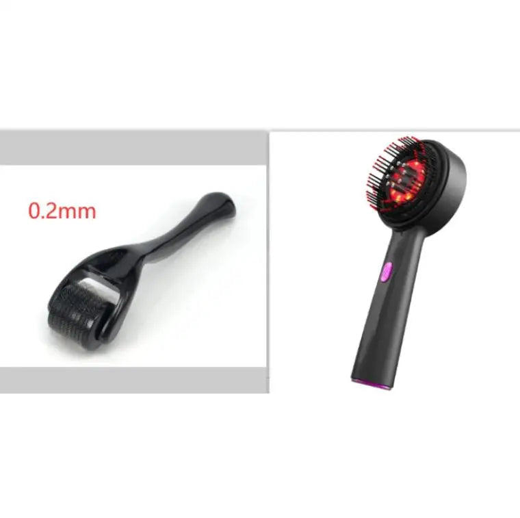 Electric Massage Comb Home Scalp Drain Comb Red Light Anti-slip Hair Care Multi-functional Massage Comb MyStore