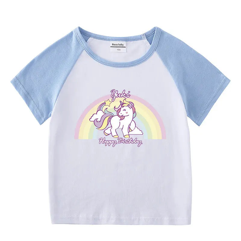 Children's summer short sleeved T-shirt eprolo
