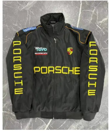 F1 Racing Jacket - Vintage Style Embroidered Outerwear My Store