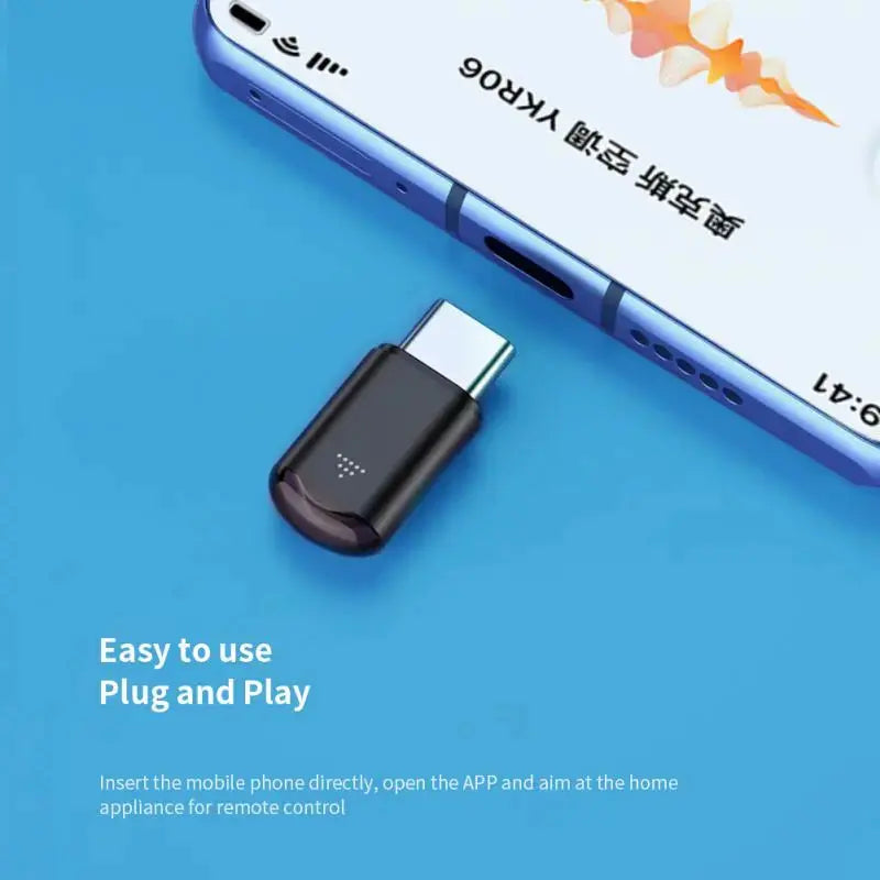 ype-C Micro USB Smart IR Remote Control Phone APP Mini Adapter My Store