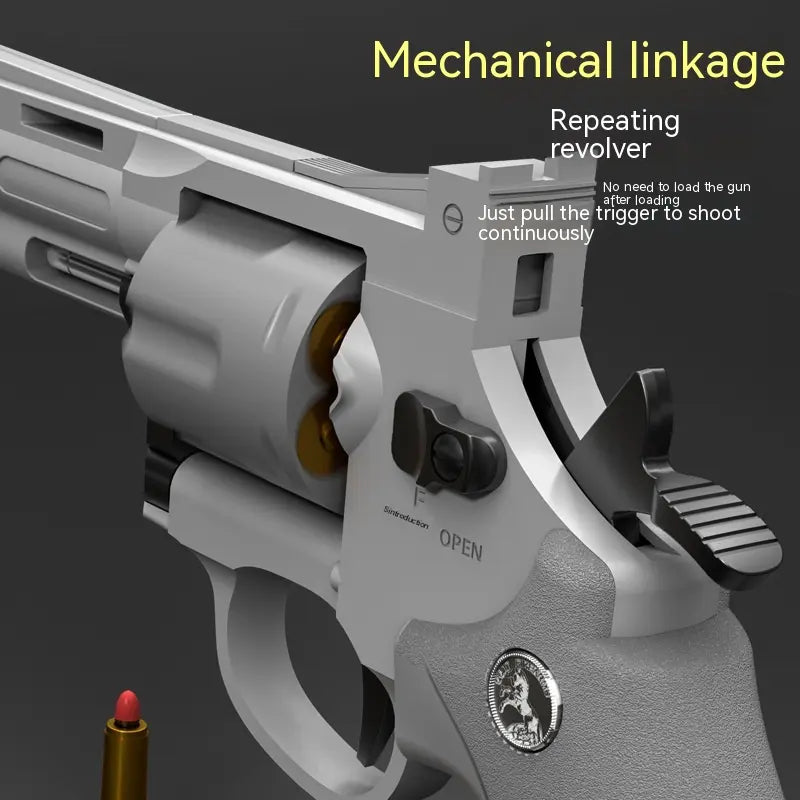 Children's Left-Wheel Soft Bullet Toy Pistol MyStore