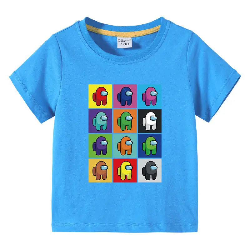 Children's summer short sleeved T-shirt eprolo