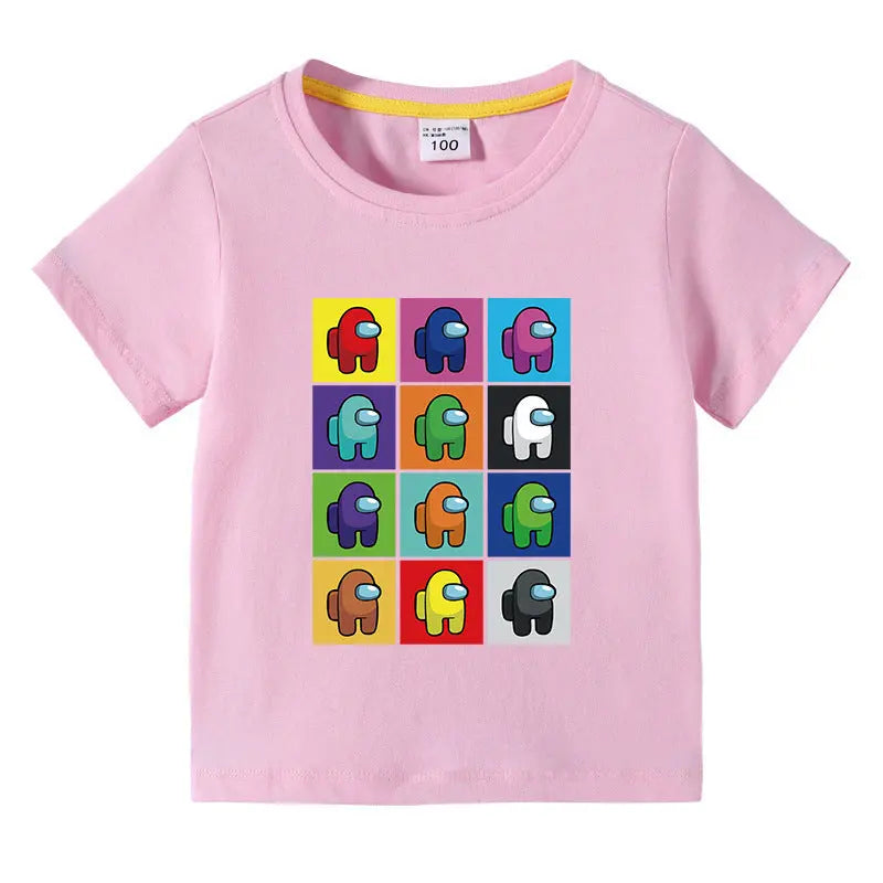 Children's summer short sleeved T-shirt eprolo