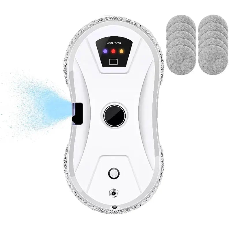 5600Pa Smart Window Cleaning Robot, Ultra-Thin Auto Glass Cleaner with Remote for Home & Office eprolo