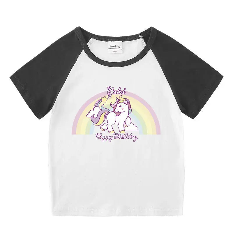 Children's summer short sleeved T-shirt eprolo