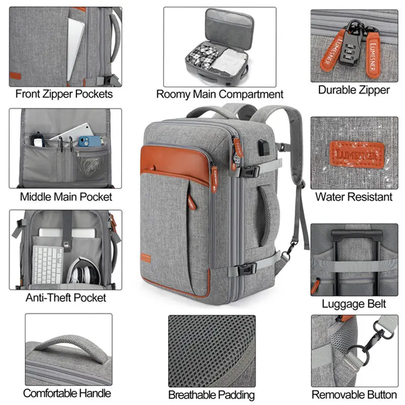 Men's Tactical Molle Assault Rucksack: Heavy - Duty, Waterproof, Large - Capacity, for Hiking/Camping/Hunting eprolo